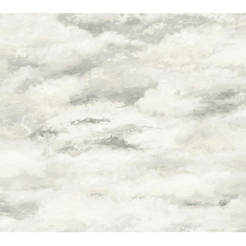 MN1810 Plein Air Tan / Gray from Mediterranean Wallpaper by York Wallcoverings