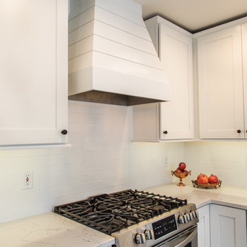 White and Gray Kitchen
