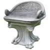 Pair of Neo-Classical Tub Garden Chairs