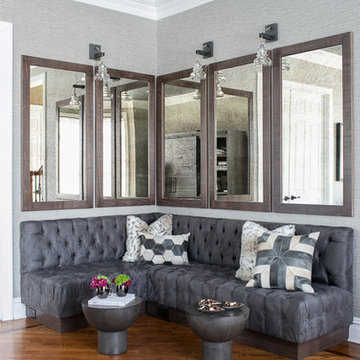 Modern Rustic Pool Room Lounge