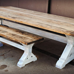Classic Trestle Farmhouse - Dining Tables