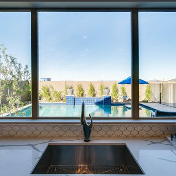 Modern-Urban Combo Kitchen Remodel in Beverly Hills, CA