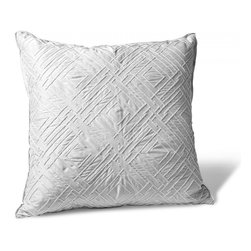 Emelio I White Pillow - Decorative Pillows