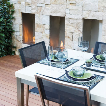 EcoSmart Fire Firebox 450SS Indoor/Outdoor Fireplace