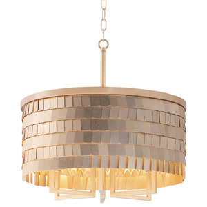 Miseno Ml72599 Annata 6 Light 20 W Drum Chandelier Transitional Chandeliers By Buildcom Houzz