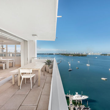 Beach House Balcony Exterior View