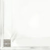 Console Table HOWARD ELLIOTT CLARETTE Crystal Clear Acrylic Tempered