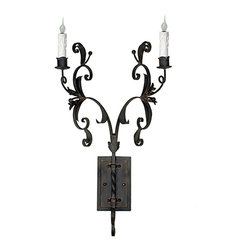 Custom Hand Made Iron Sconces - Products