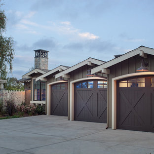 75 Beautiful Three Car Garage Pictures Ideas Houzz