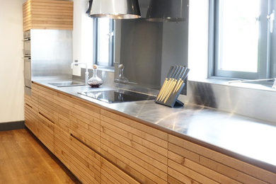 Inspiration for a contemporary kitchen in Other.
