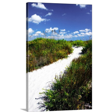 A Sandy Pathway II Wrapped Canvas Art Print, 24"x36"x1.5"