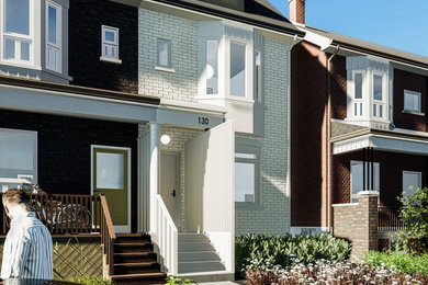 Inspiration for an exterior home remodel in Toronto