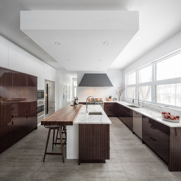 Contemporary Refinement Kitchen Design | Astro Design | Ottawa, Canada