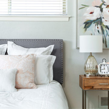 Creating an updated look in an outdated home