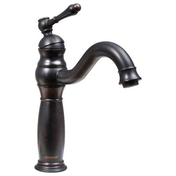 Dyconn Faucet Marion VS1H05-ORB 10-Inch Vessel/Bar/Bathroom Sink Single Hand