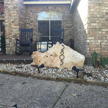 Front yard deck