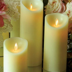 Waxing Poetic Flicker Flame Candle - Candles