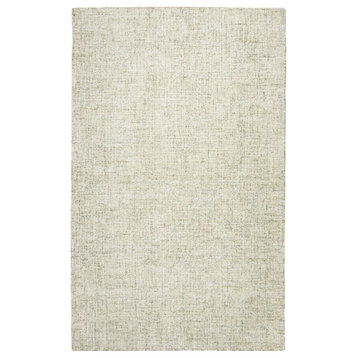Rizzy Home Brindleton BR349A Beige Solid Area Rug, Rectangular 6'6"x9'6"