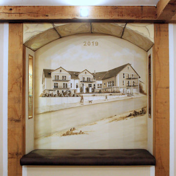 Wand- und Bodenmalerei Gewölbekeller