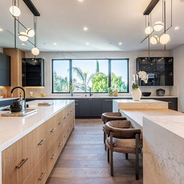 Experiment with On-Trend Elements, Kitchen Remodel in Sunnyvale, CA