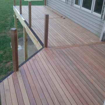 Ipe T&G Porch and Pregrooved Deck Burlington, KY
