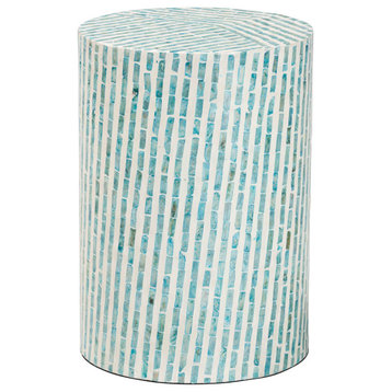 Aliyah End Table With Mother of Pearl