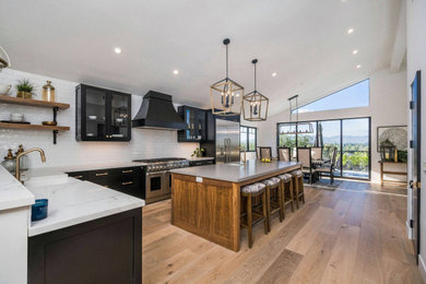 Minimalist kitchen photo in Los Angeles