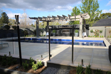 This is an example of a contemporary pool in Sydney.