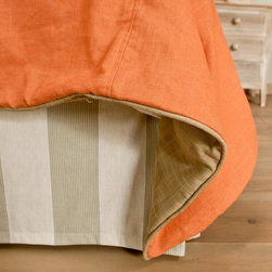 Belle Isle Duvet & Bedskirt (detail) - Duvet Covers And Duvet Sets