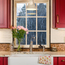 tile around window