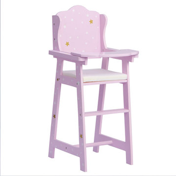 Olivias World Baby Doll Wooden Furniture High Chair TD-0098AP