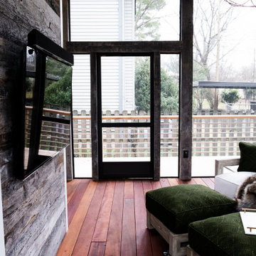 Hillsboro West End Custom Screened in Porch