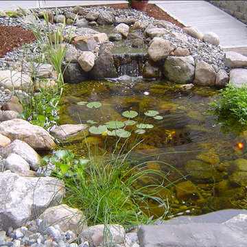 Ponds With Waterfalls