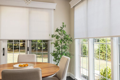 Sleek Motorized Shades in Nashville