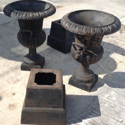 New cast iron planters - Products