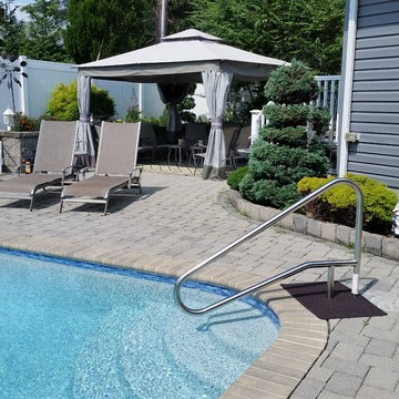 Residential Swimming Pool Resurface, BeadCrete - Pebble Tec and Tile, Wilmington