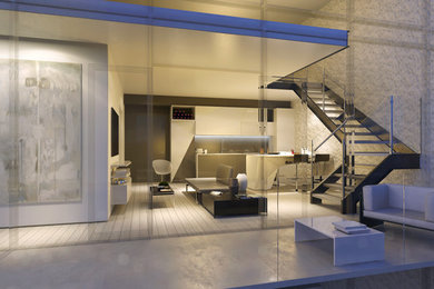 Inspiration for a modern kitchen remodel in Toronto
