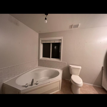 Barrie en suite bathroom renovation