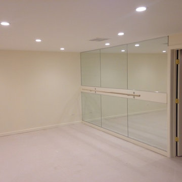Basement Finishing into Workout Room