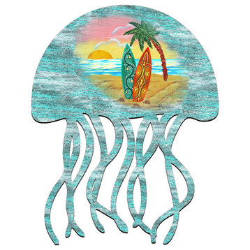 Jellyfish Scenic Ornament, Set of 3