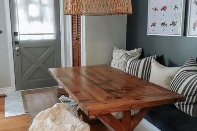 Inspiration for a dining room remodel in Toronto