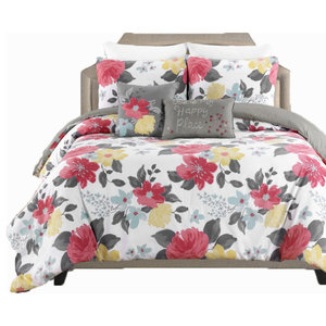 HiEnd Accents 4-Piece Piedmont Comforter Set Super Queen FB3950-SQ-OC 