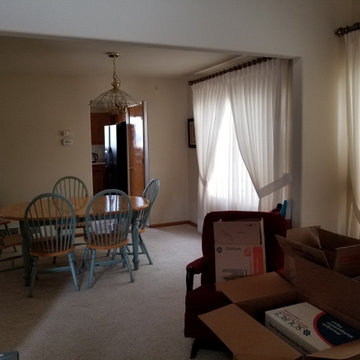 Formal living/dining room before