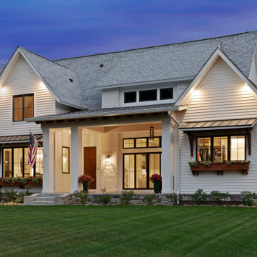 Front View - Dusk