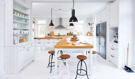 Perfekt unperfekt: Stilmix für eine Hamburger Wohnküche