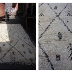 hand loomed in atlas mountains morocco - carpets from morocco - Rugs