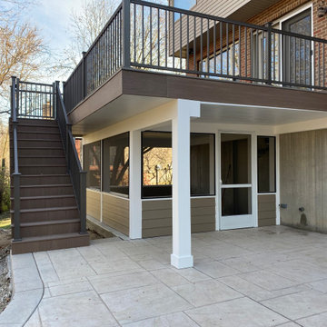 Schunk Deck with Screened Patio