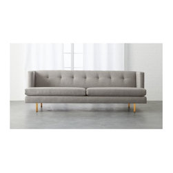 avec sofa with brass legs | CB2 - Sofas