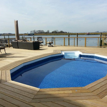 semi Inground Pools