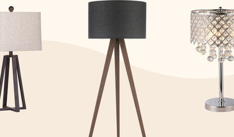 Up to 75% Off Floor and Table Lamps
